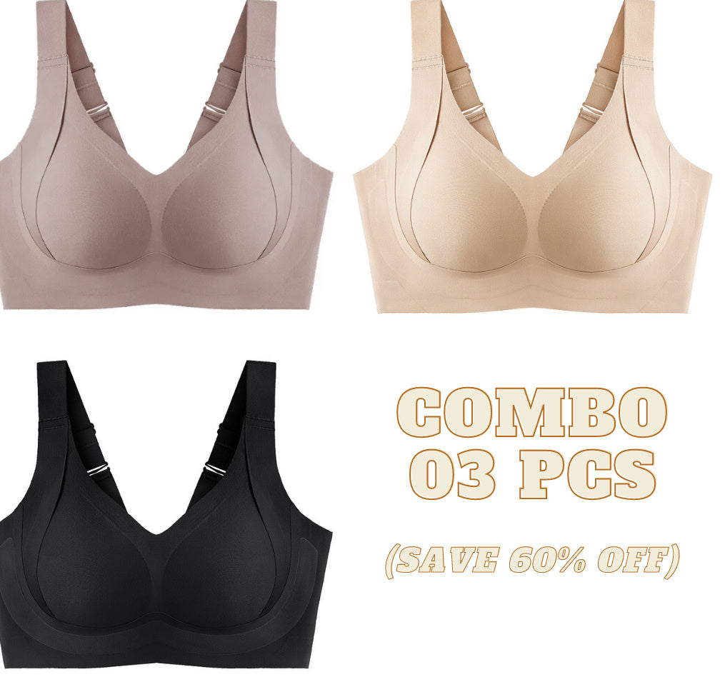 Anti-drooping Lifting Seamless Adjustable Bra